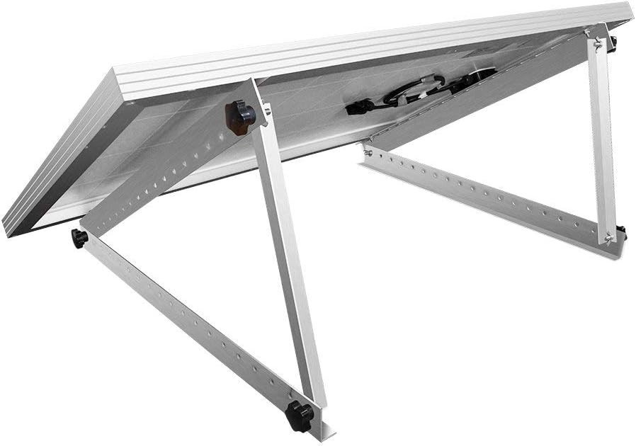 Adjustable Solar Panel Mount Brackets – Set of 2