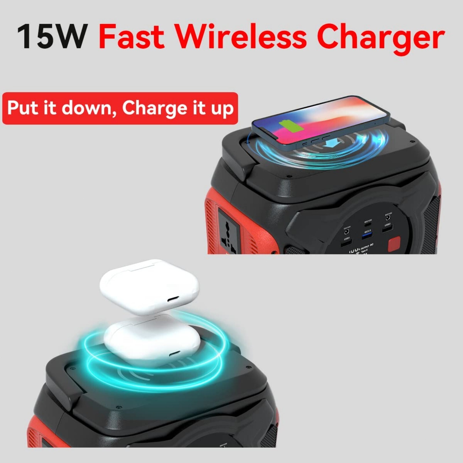 Gofort A301 Power Station Portable 320W 292Wh Lithium Battery Solar Generator