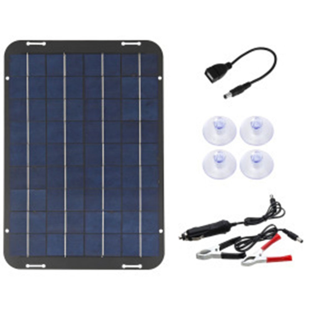 Robust 30W Solar Panel with IP65 Waterproof Rating for Outdoor Applications
