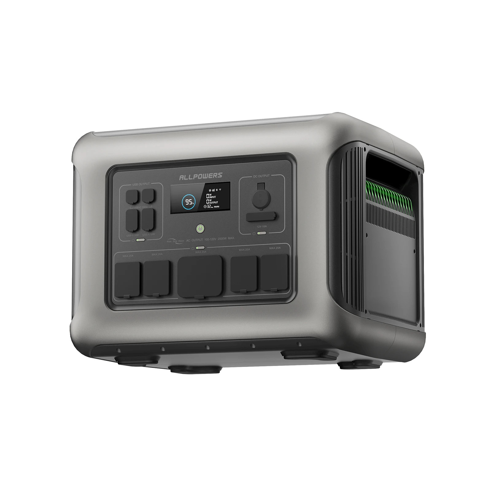 ALLPOWERS R600 Portable Power Station – 299Wh Lifepo4, 600W AC Output