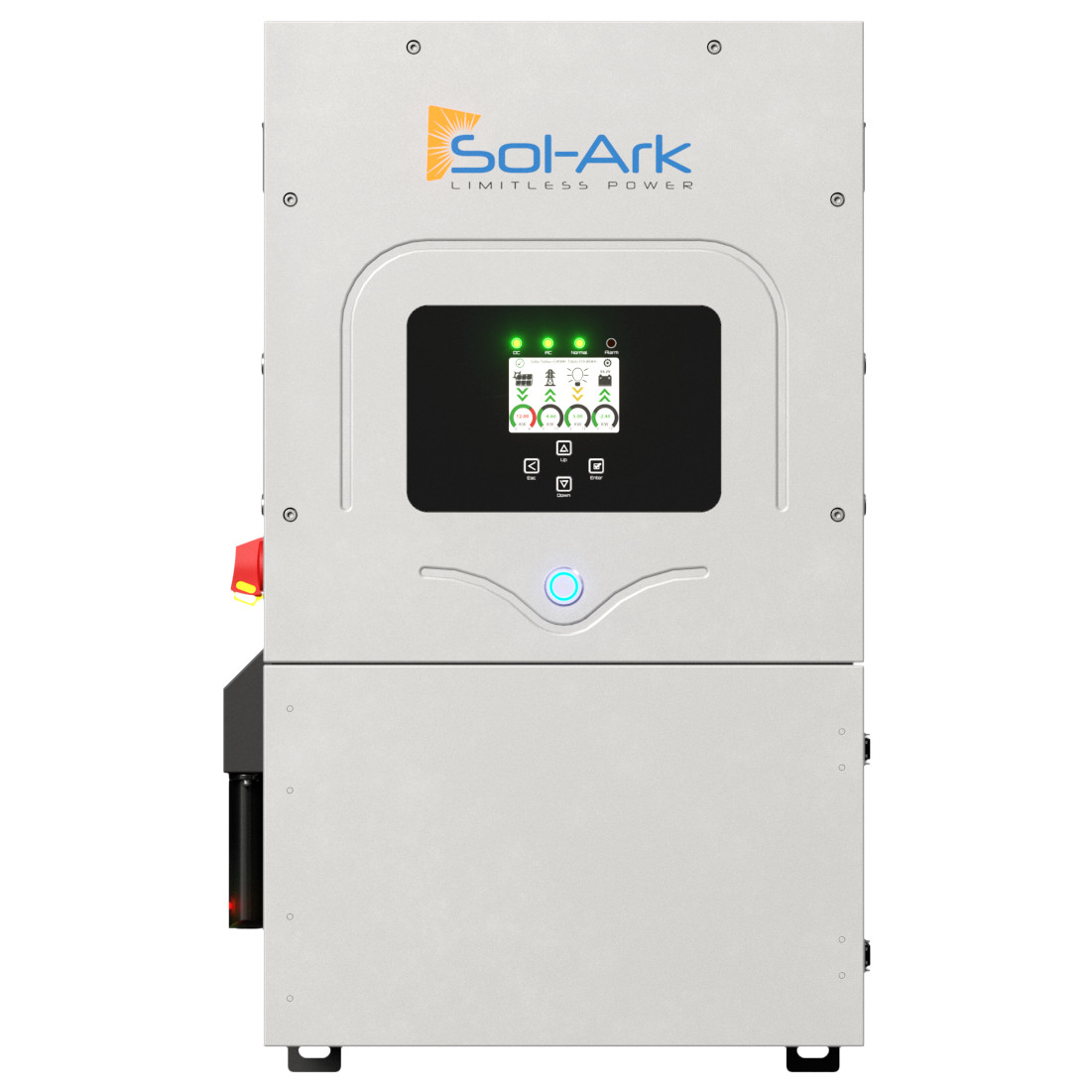 Lithion HomeGrid Stack’d 9.6kWh 2 Batteries with Sol-Ark 12K Hybrid Inverter Kit