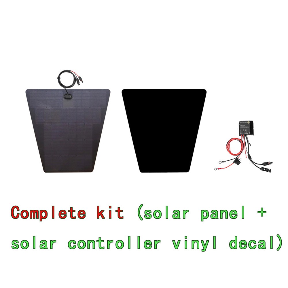 Protect Lensun 85W 12V Hood/Bonnet Flexible Solar Panel for Nissan Frontier Keep
