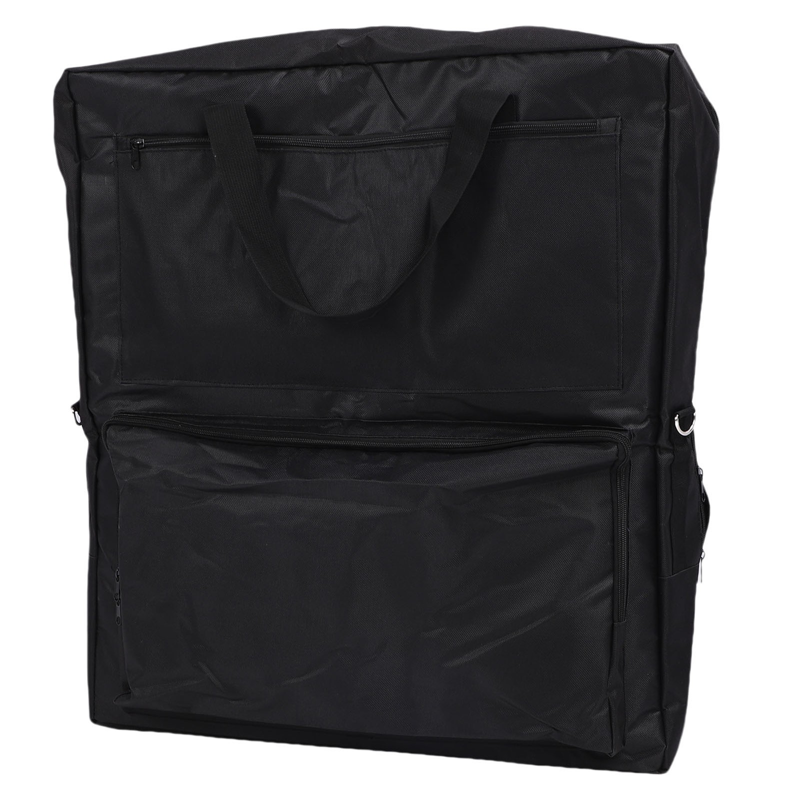 Solar Panel Storage Bag Double Layer Folding Travel Solar Panel Carrying Ca