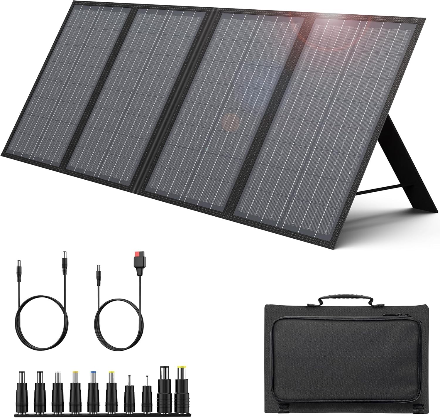 60W Foldable Solar Panel Charger: Efficient Power Solution for Camping Trips