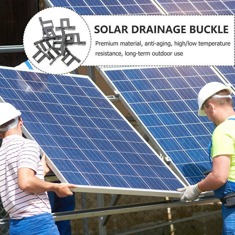 30/35/40/45mm Solar Panel Photovoltaic Frame Water Drain Water Diversion Clips