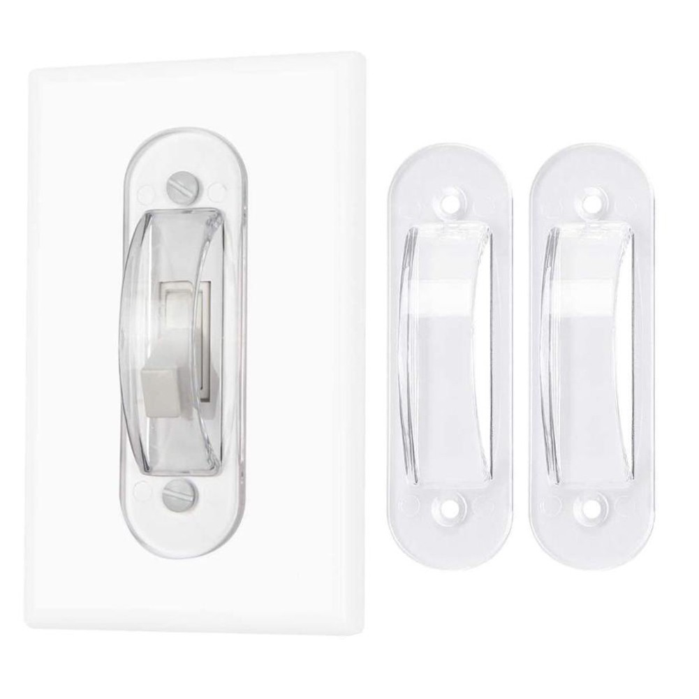 Light Switch Lock For Childproofing No Disassembly Required Snap-on Structure