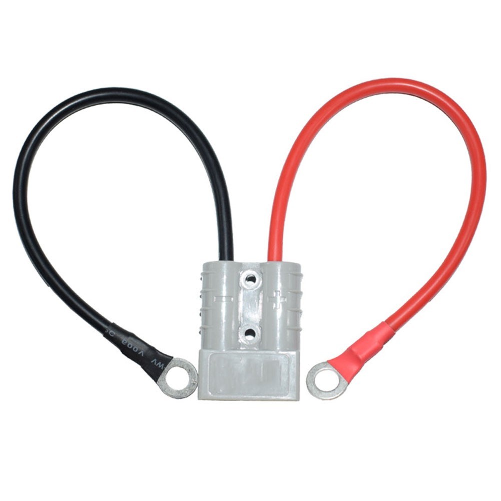 Silicone Rubber 10AWG Double Pole Connectors for Electric Vehicle Applications