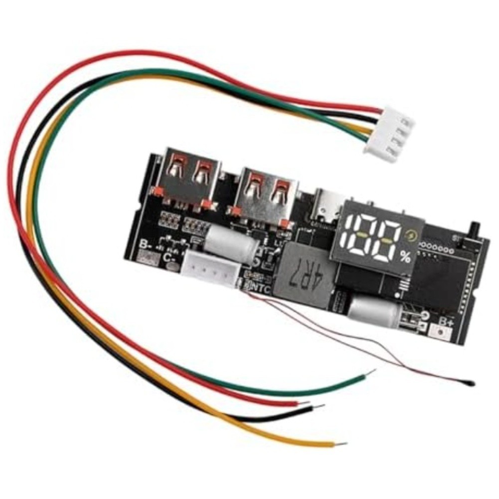 Power Bank Module Overcurrent Protection For Smartphones USB-C PD Input/output