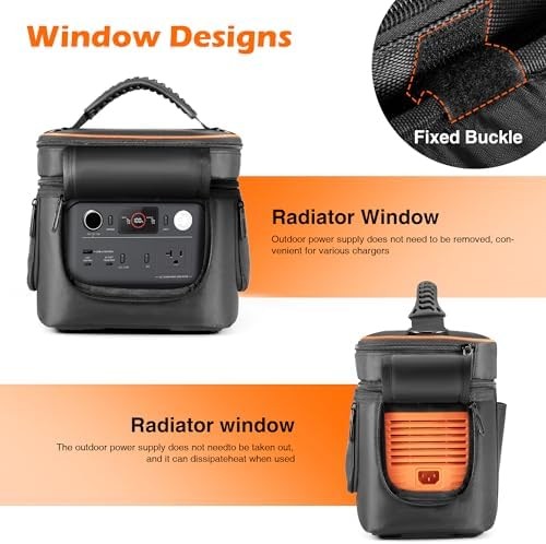 Portable Carrying Bag Compatible with Jackery Explorer 240 v2/300 plus, Power St