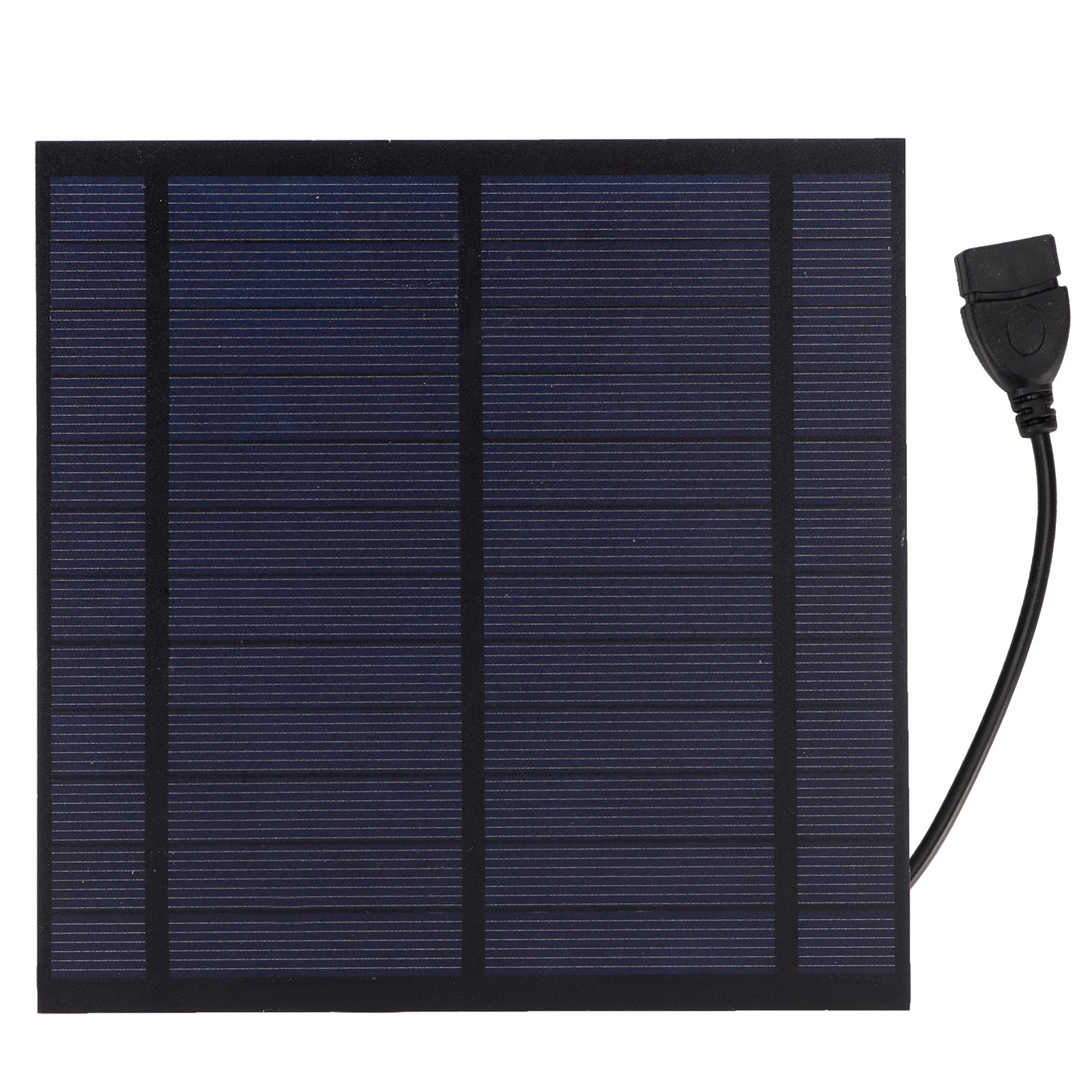 Solar Powered Silent Fan Kit Dual Power Solar & USB Plug Portable Fan for Outdoo