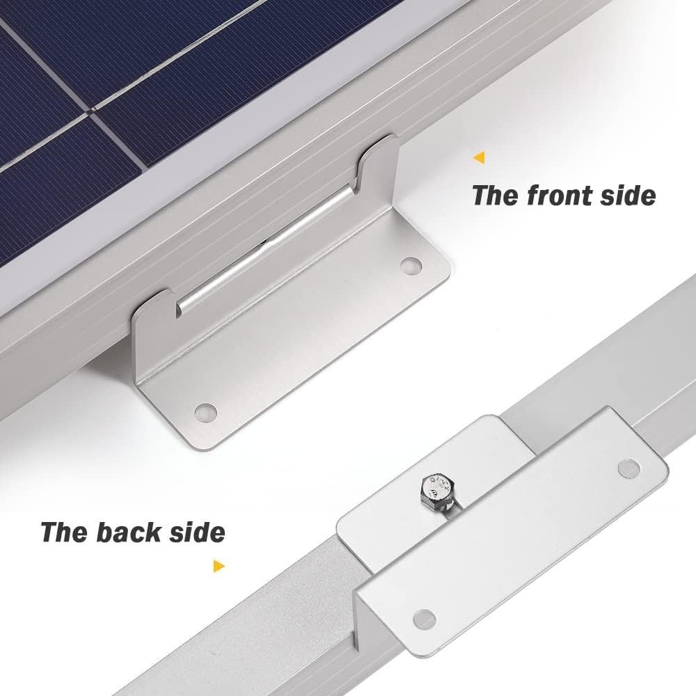 Z Mounting Brackets for Solar Panels – Strong, Lightweight, Set of 4