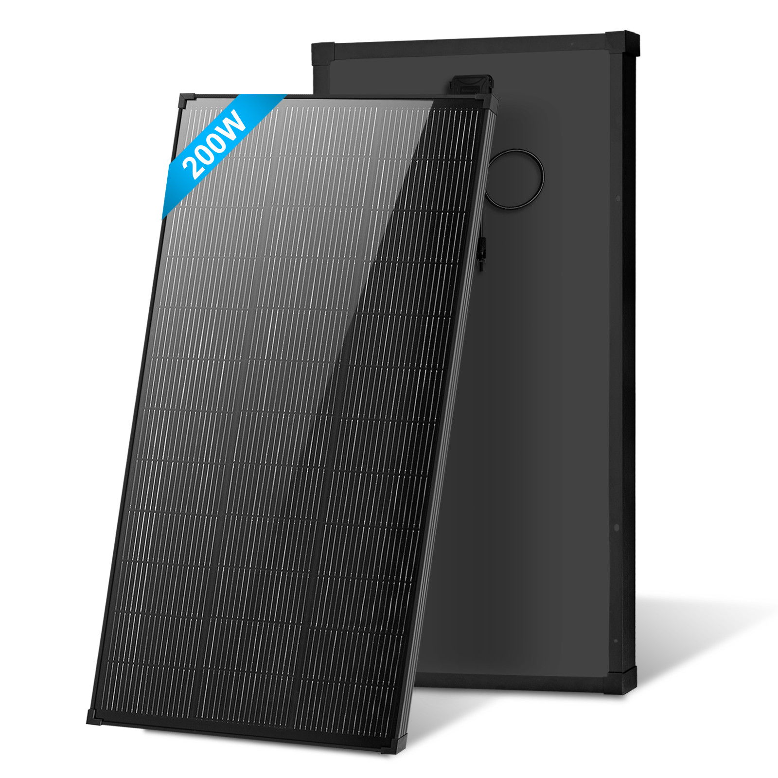 800W (200W*4) 18V Solar Panel N-Type Mono 18BB Roof RV Boat Off-Grid Battery