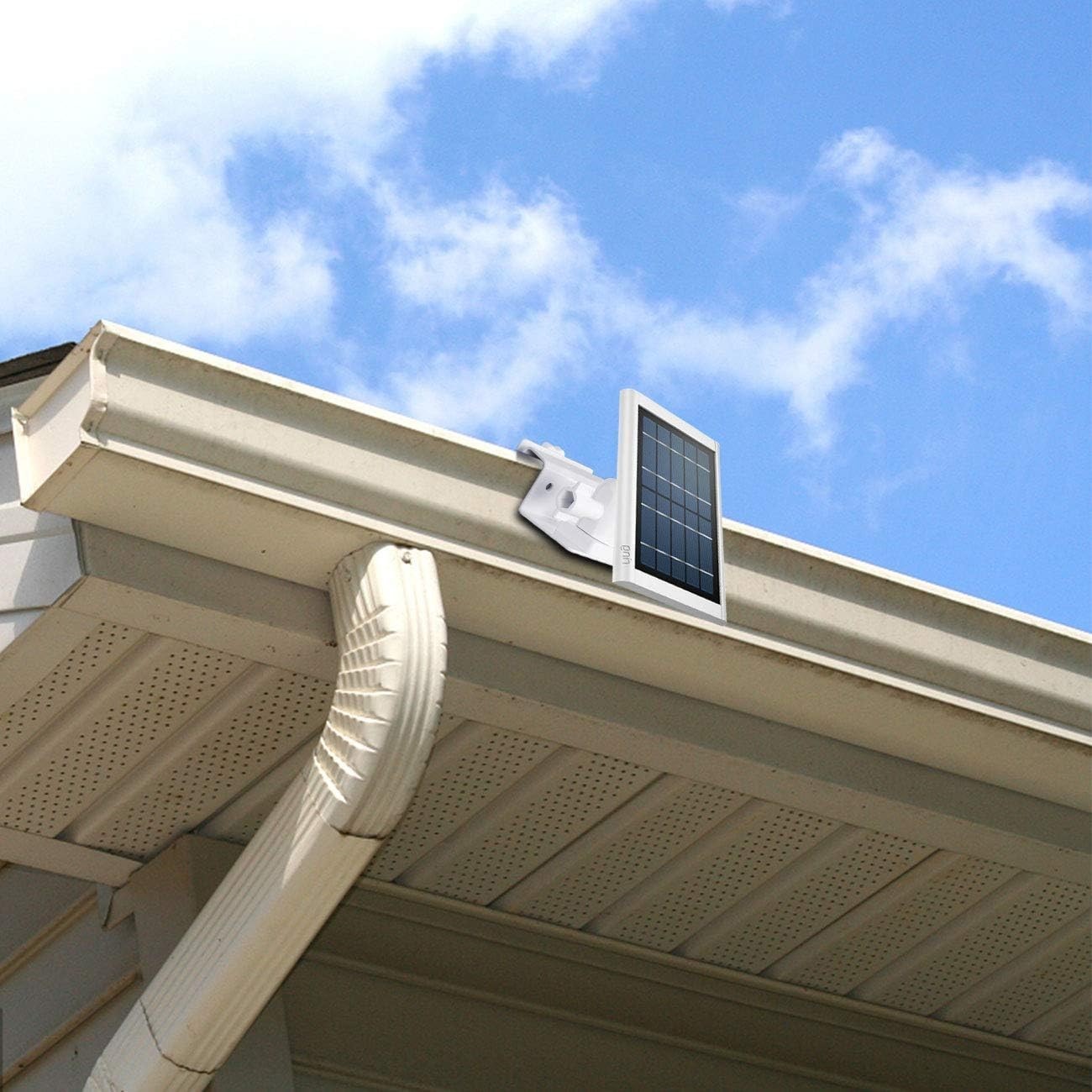 Weatherproof Aluminum Gutter Mount for Ring Solar Panel – Adjustable & Durable