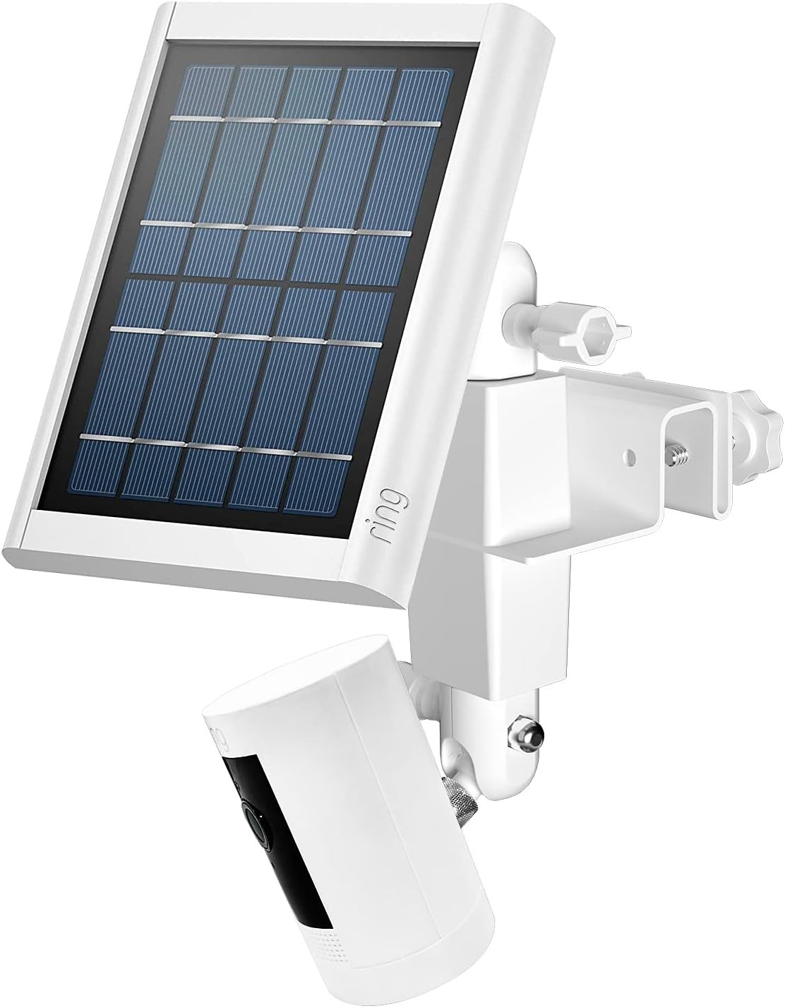 Universal 2-in-1 Weatherproof Camera Mount for Ring Solar Panels & Spotlight Cam