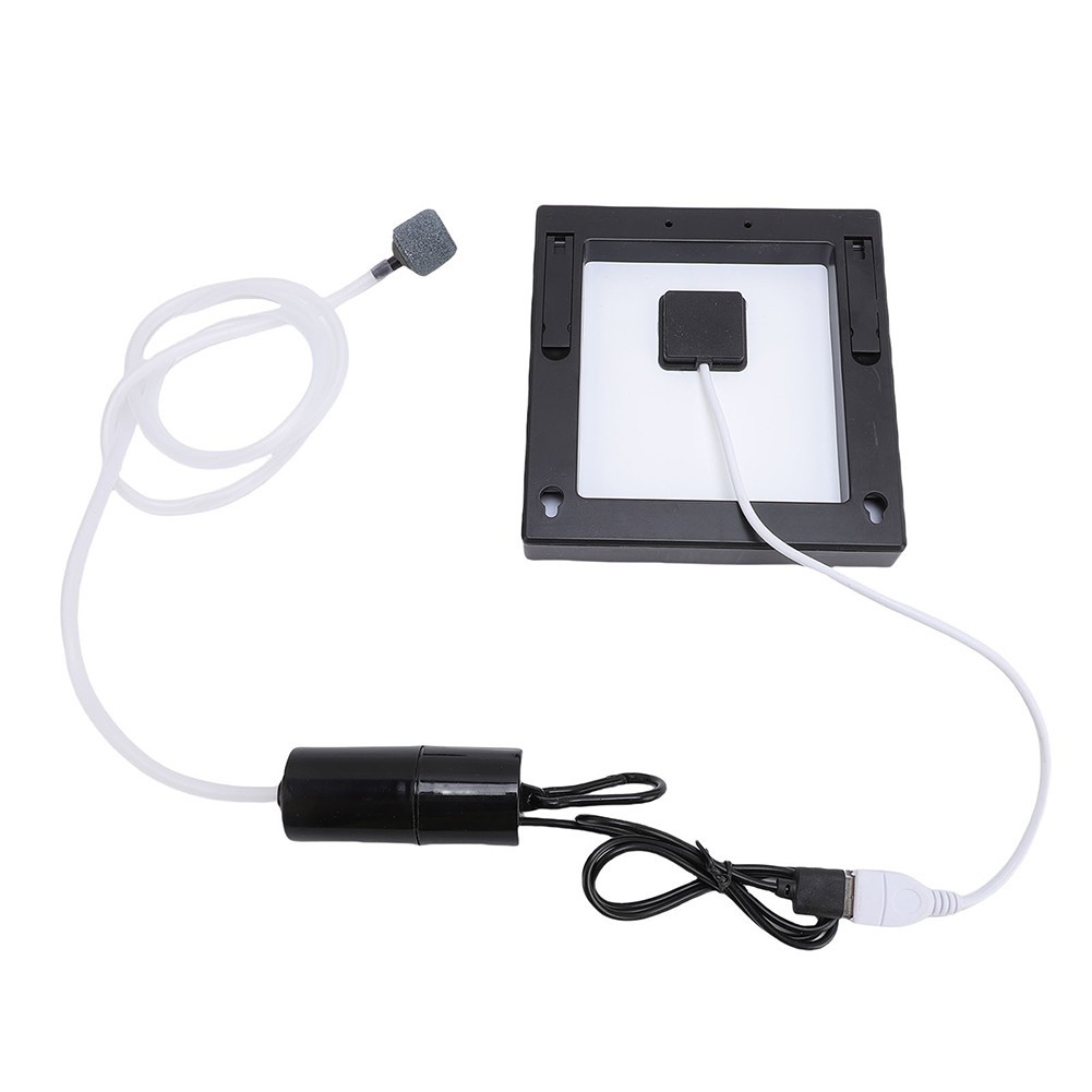 Portable 10W Solar Oxygen Pump Kit for Aquariums and Small Water Bodies