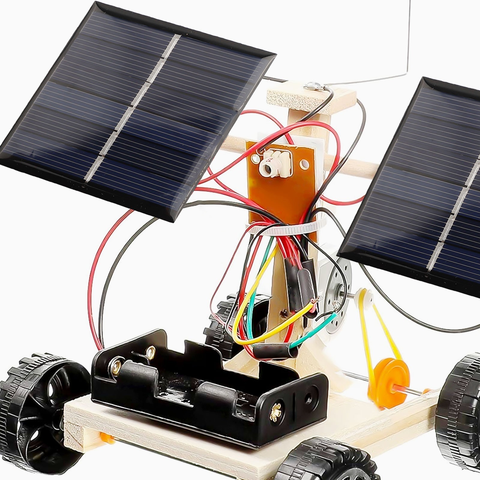 Compact 0 55W 3V Solar Panel Kit Charger for DIY Models Power Board and Line