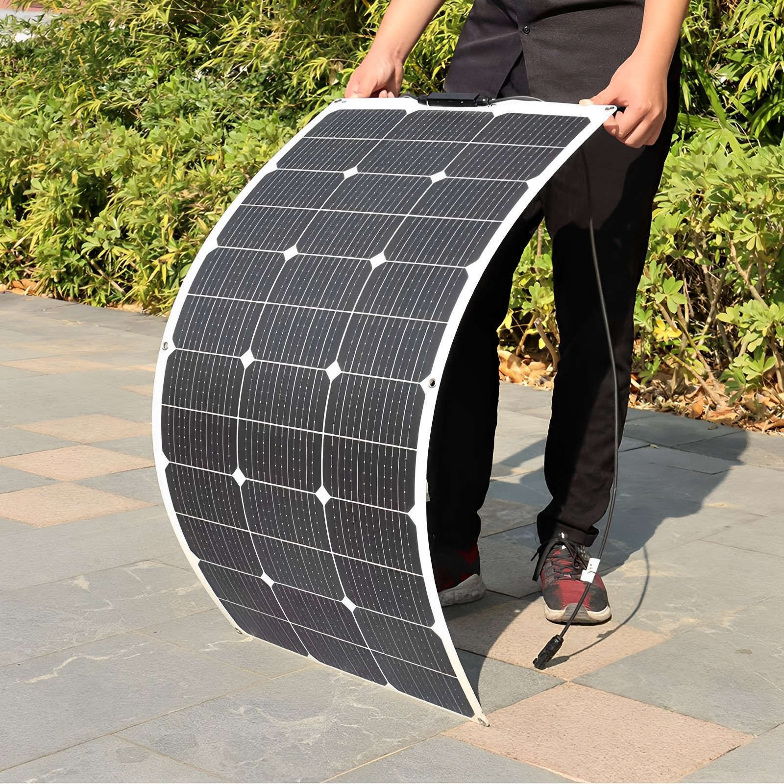 1500W Solar Panel Kit 12V with 40A Solar Charge Controller Dual 5V USB Outputs