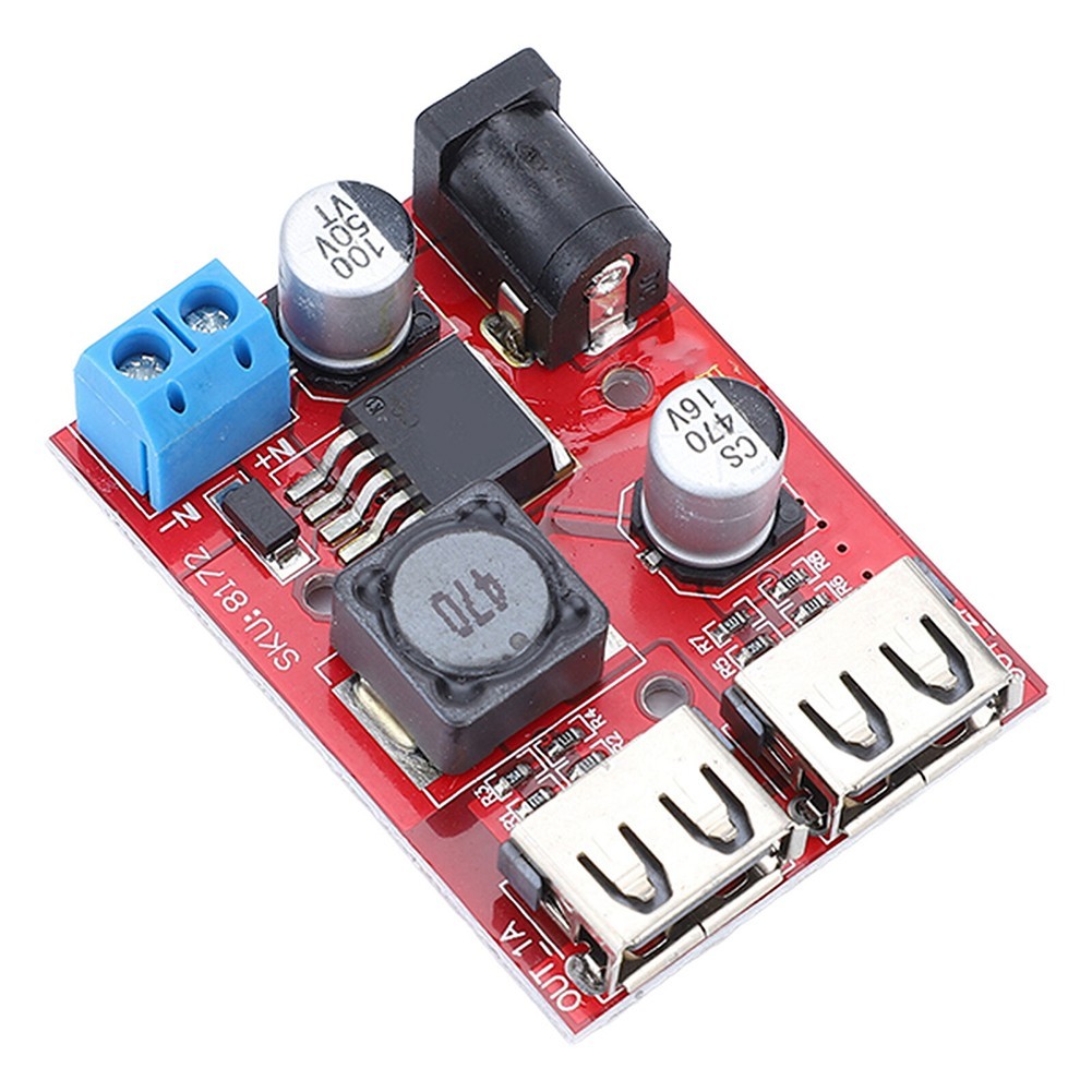 Solar Charging Module Solar Controller Travel 6V-40V DC Input 92% Efficiency