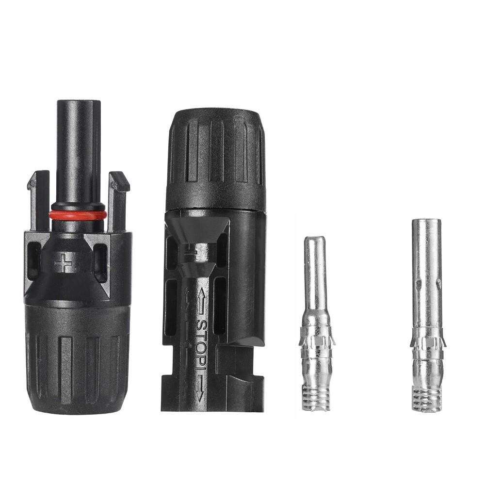 6/12Pairs Solar Panel PV Cable Connectors Wire Crimper Pliers Crimping Tool Set