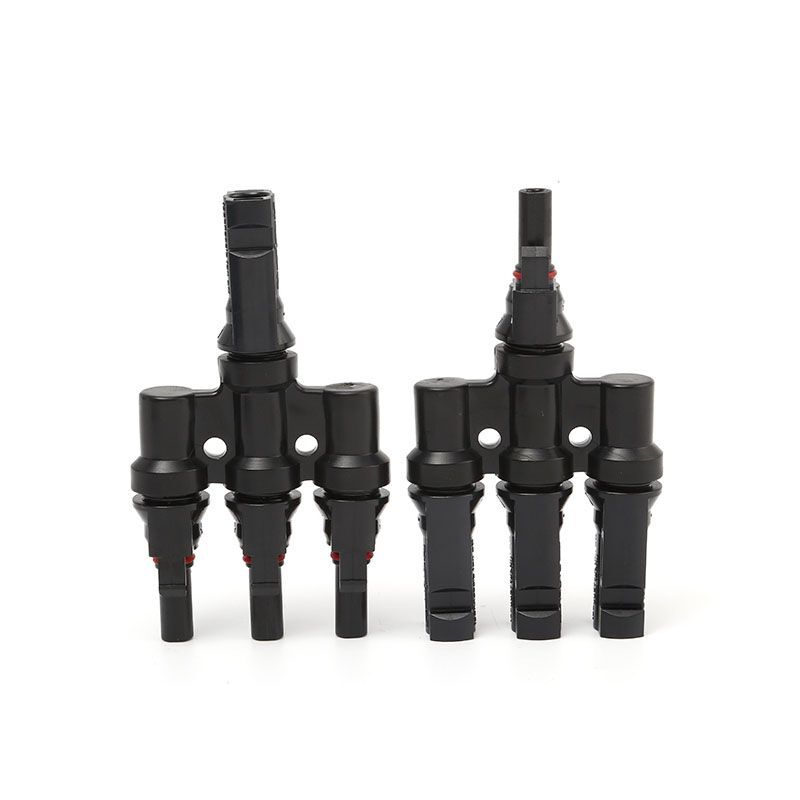 PV Connector Y Type Parallel Connection Solar Panel System Waterproof Connector