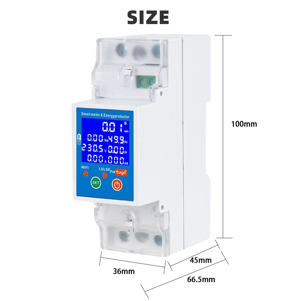 Comprehensive PV Smart Circuit Breaker 80A with User Friendly App Access