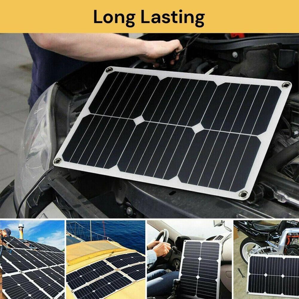 Lightweight 150W 300W Solar System Panel Kits 30A PWM MPPT Charge Controller