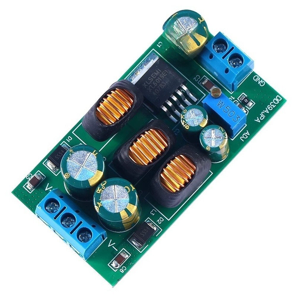 High Efficiency DC-DC Power Supply Module Dual Adjustable Output 3.6-30V Input