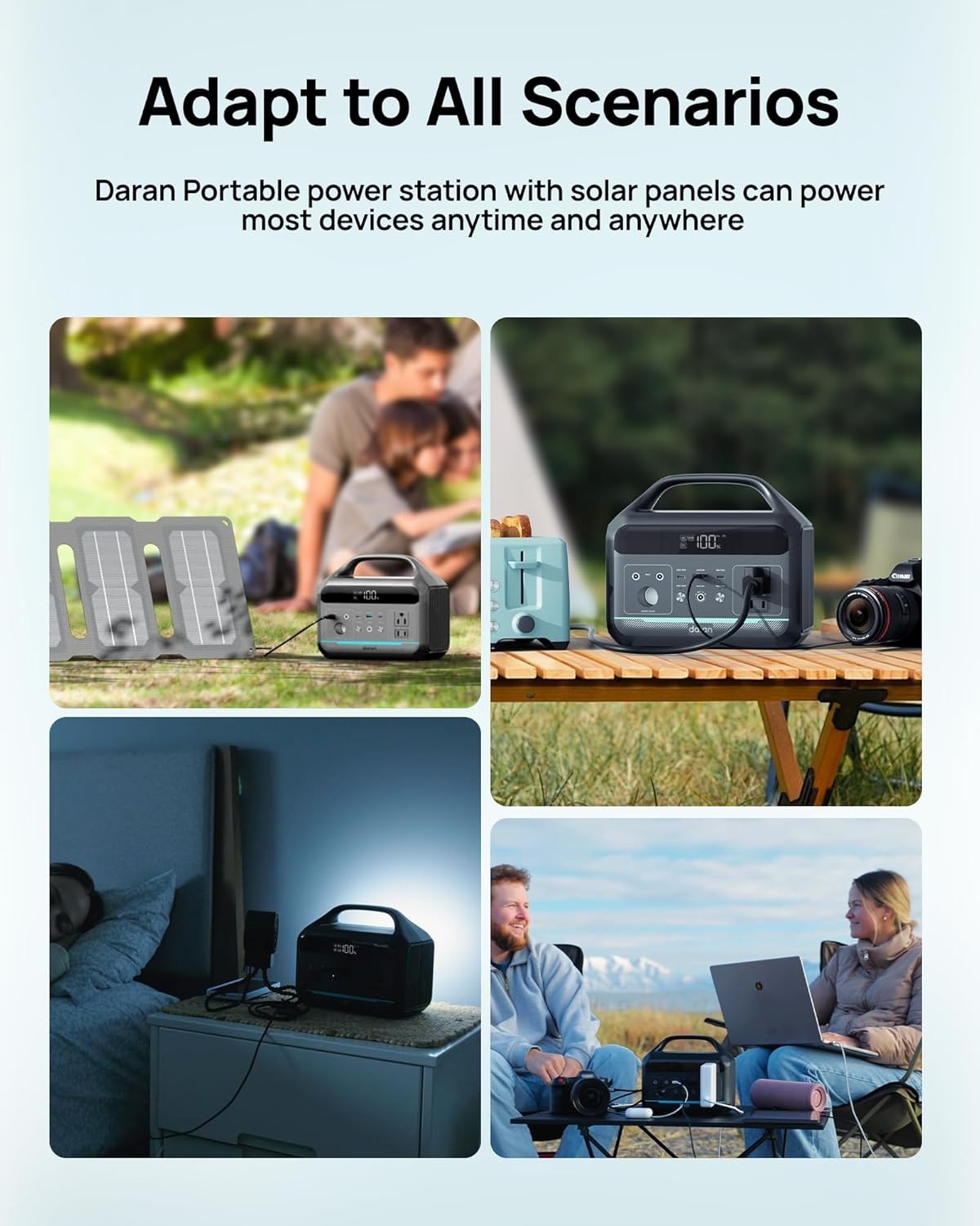 Portable Generator with 9 Outputs – Safe Energy Source for Outdoor Enthusiasts