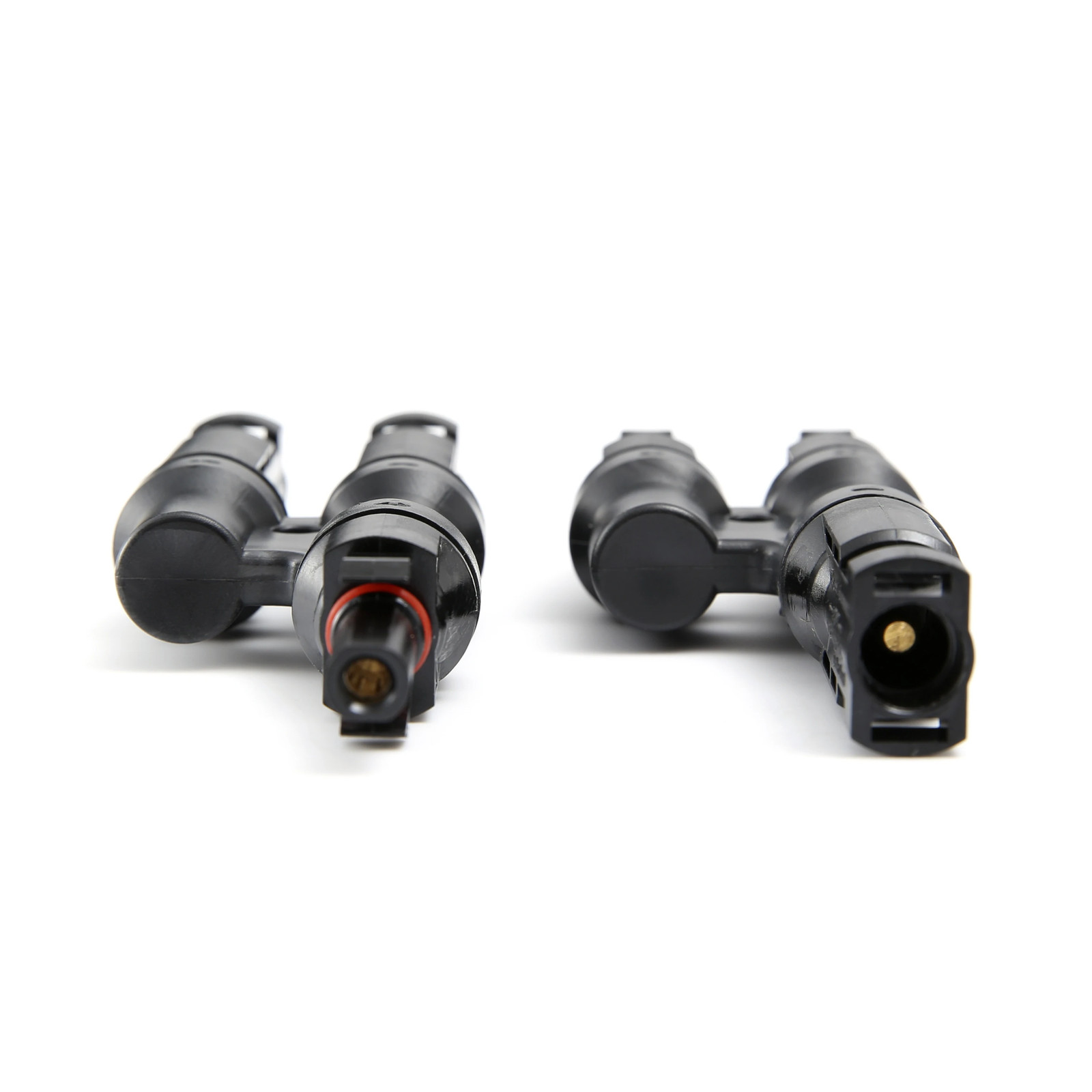 Branch PV Connector 2 In 1 Out T 30A IP67 Male Female For Combiner Box Panel Kit