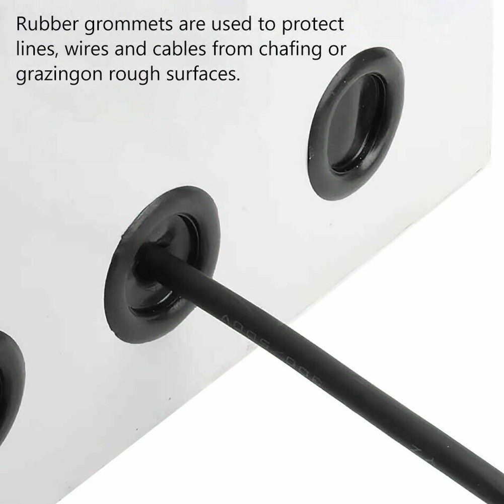 Rubber Grommet Rubber Tools Wiring Bung 200PCS Assorted Size Assortment Kits