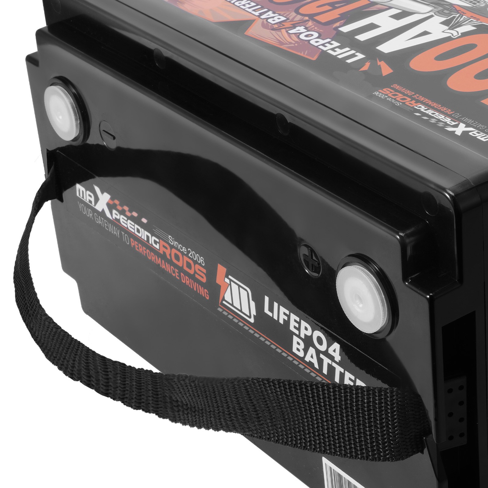 100Ah 12V Lithium Iron Phosphate Battery for Boat Backup Power, 23lbs