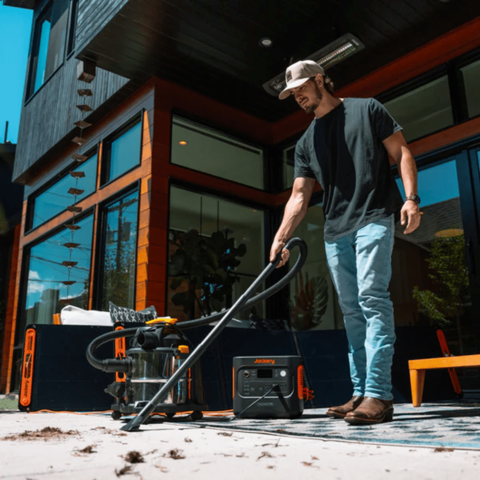 Jackery E2000V2 + Qty 1 200W Panel– Ships to PR HI AK Guam Saipan–Trusted Seller