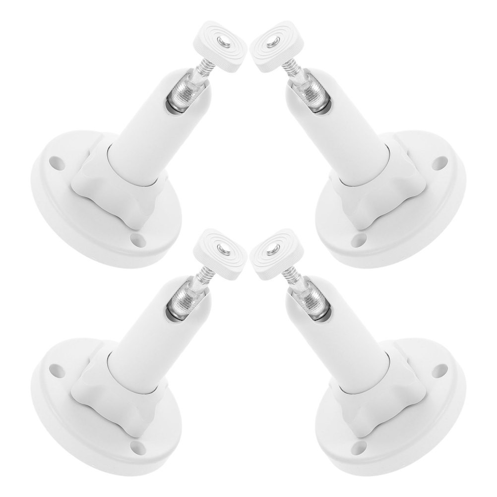 4Pcs Durable Solar Panel Holders ABS White Flexible Ceiling Wall Mount Rack