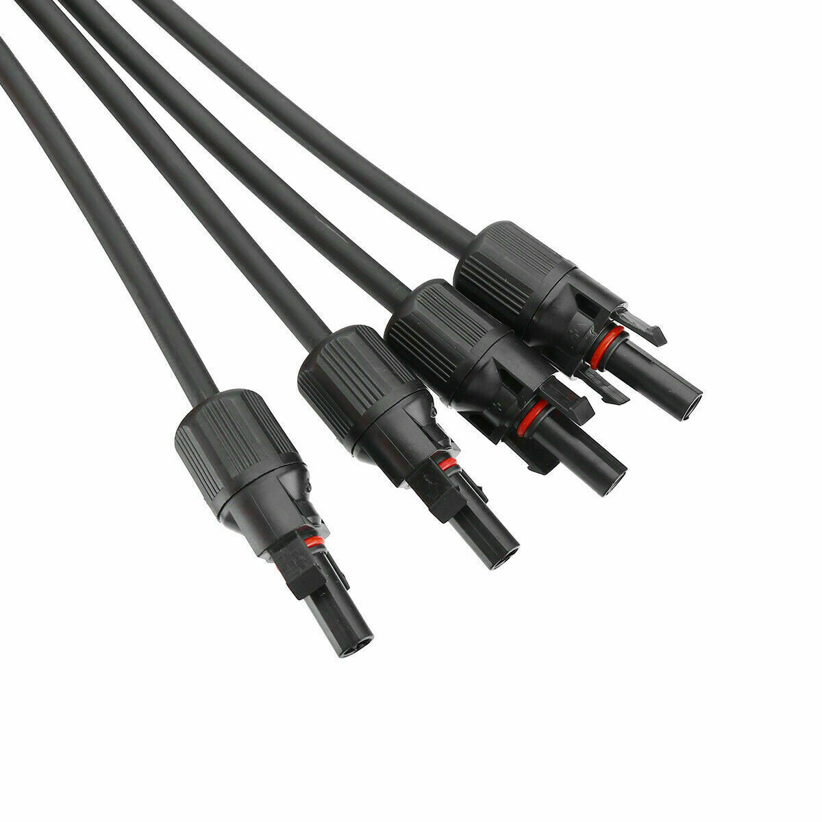 5Pairs Solar Panel 2Y Branch Cable Connectors Adapter Extension Connector