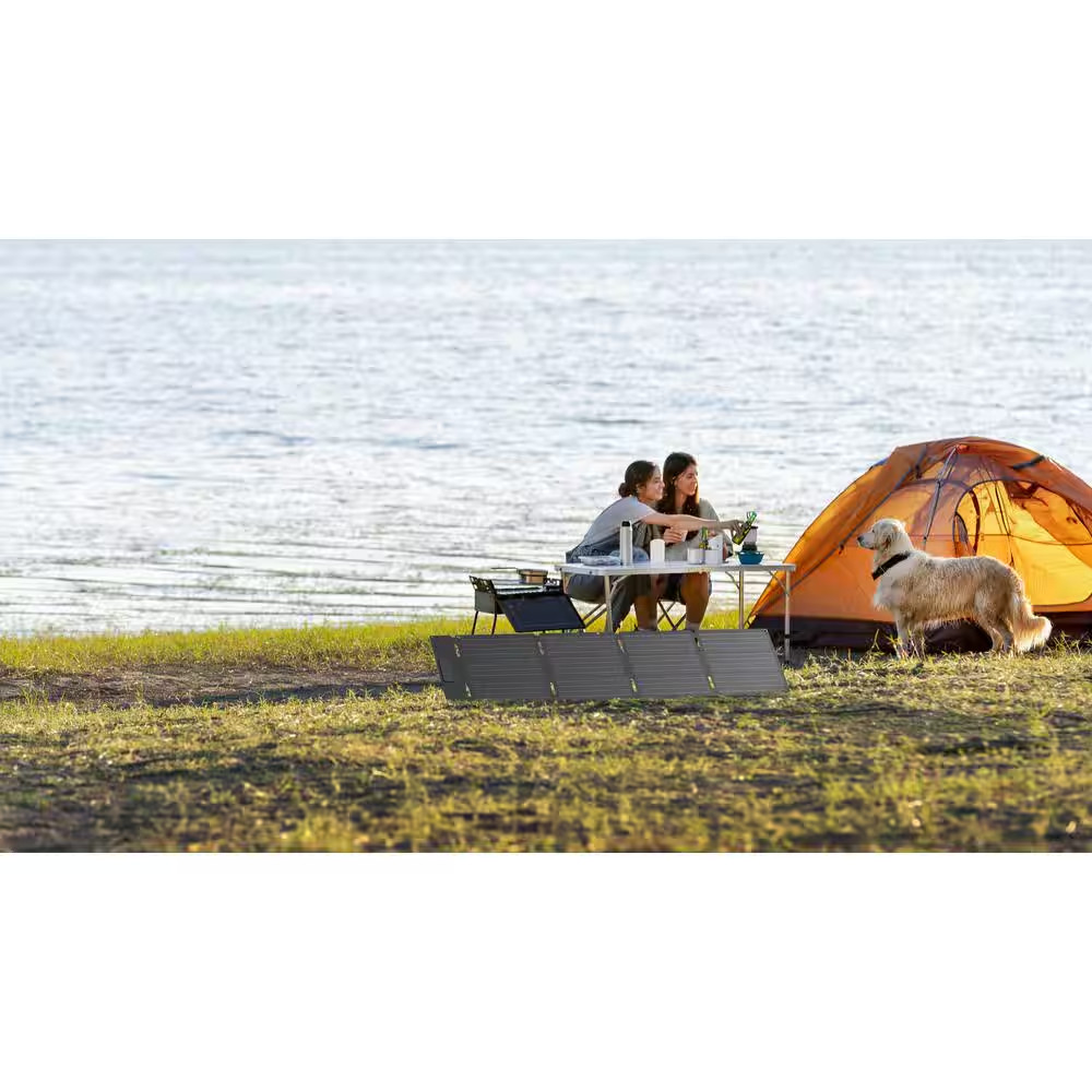 60-Watt Topcon Portable Solar Panel up to 25% Conversion Rate, IP68, Ideal Solar