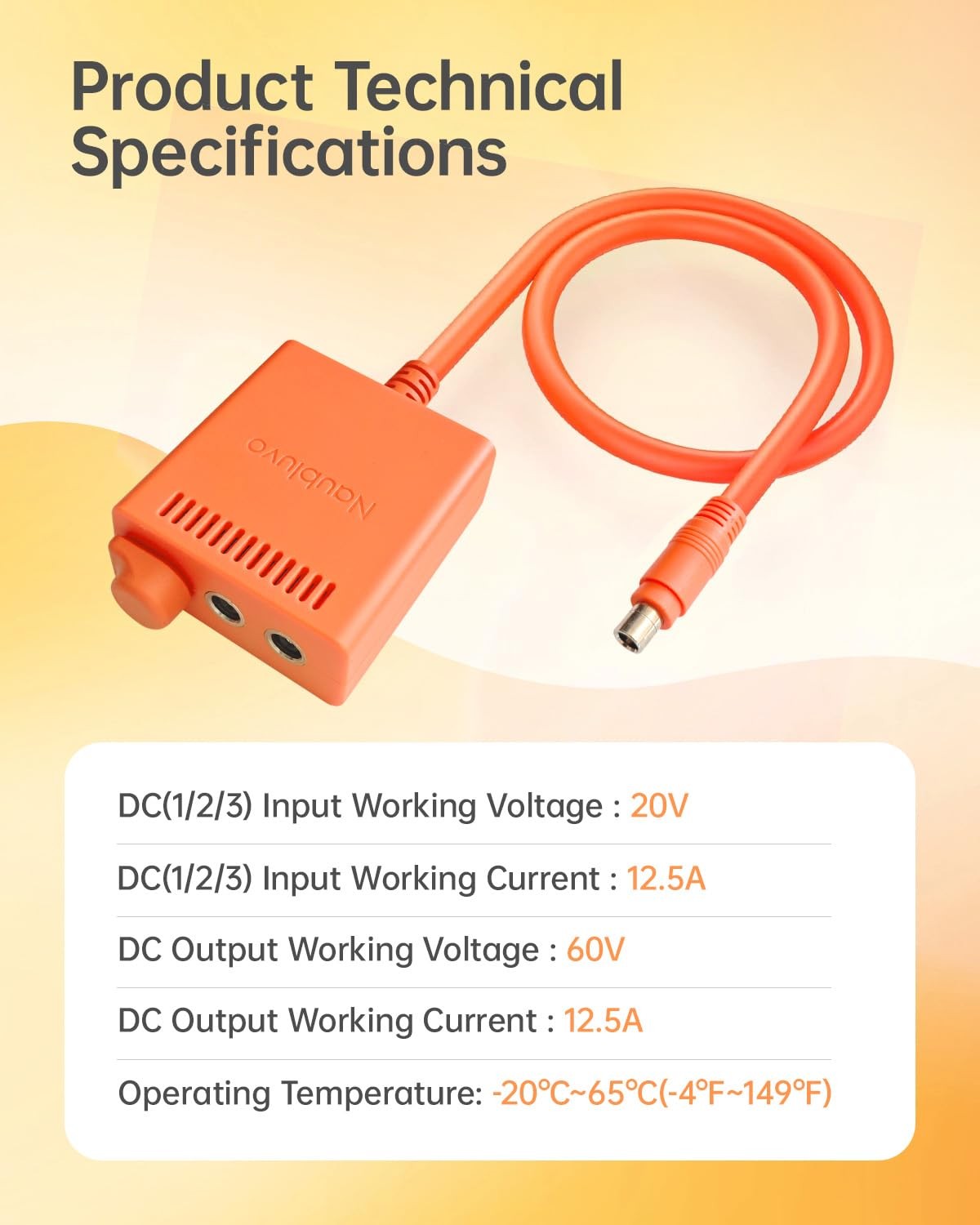 Naubluvo Solar Panel Connectors for Jackery Explorer 3000/2000 Pro/Plus/1000