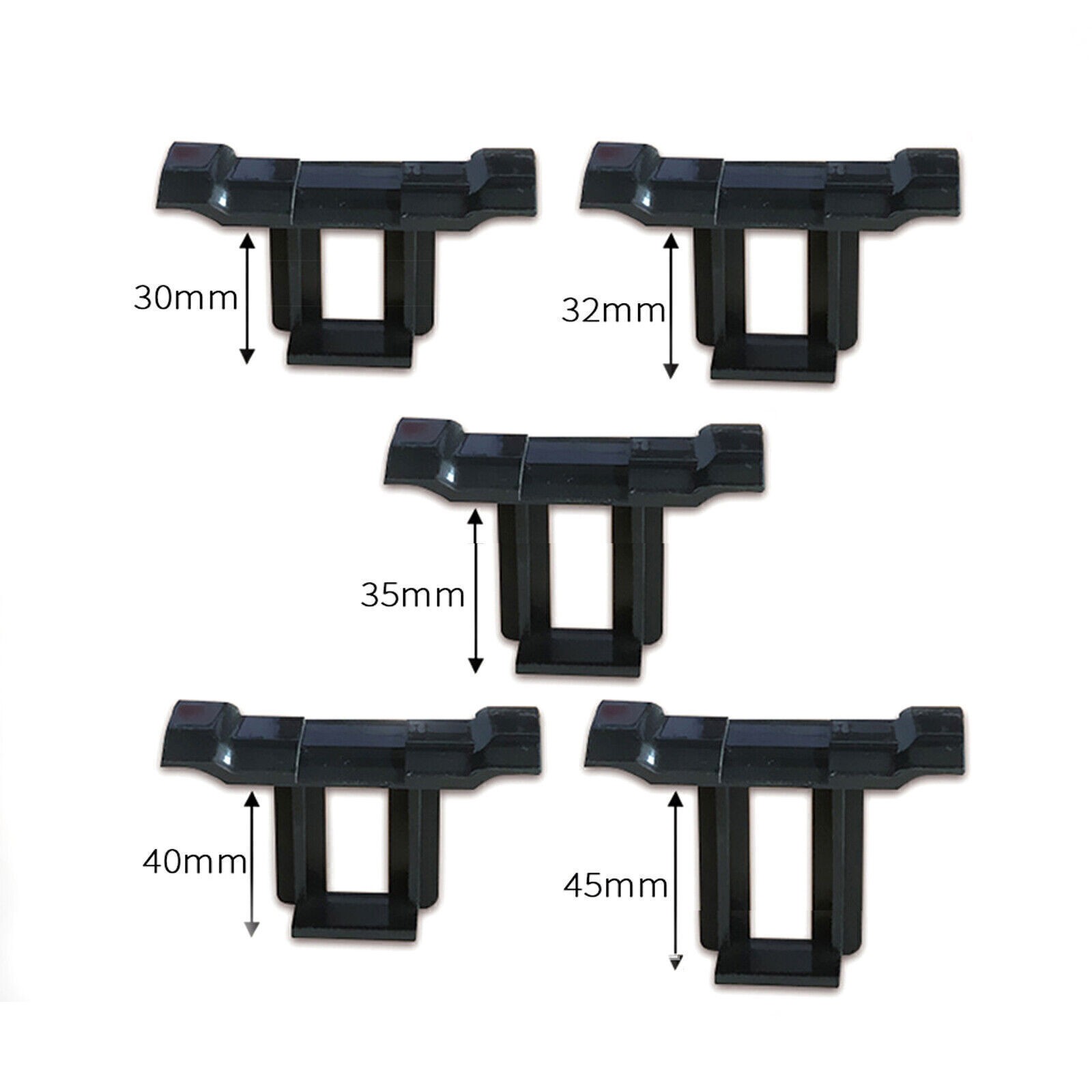 10/20/50X Photovoltaic Panel Water Guide Mud Clamp Solar Water Drain Remove Clip