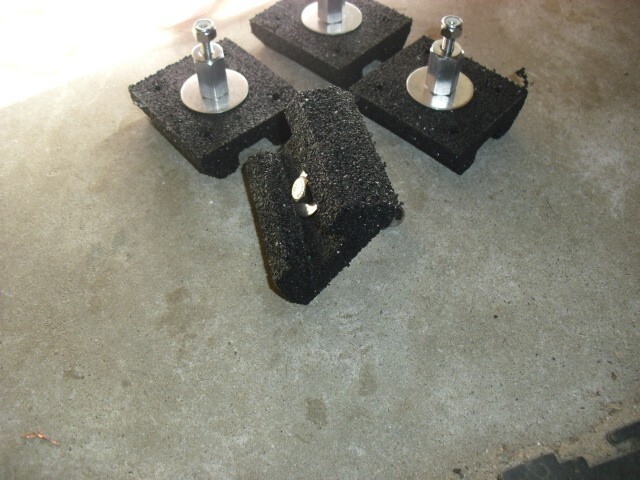 HiQ Solar Inverter Ballast Mounting Kit , for Flat roof