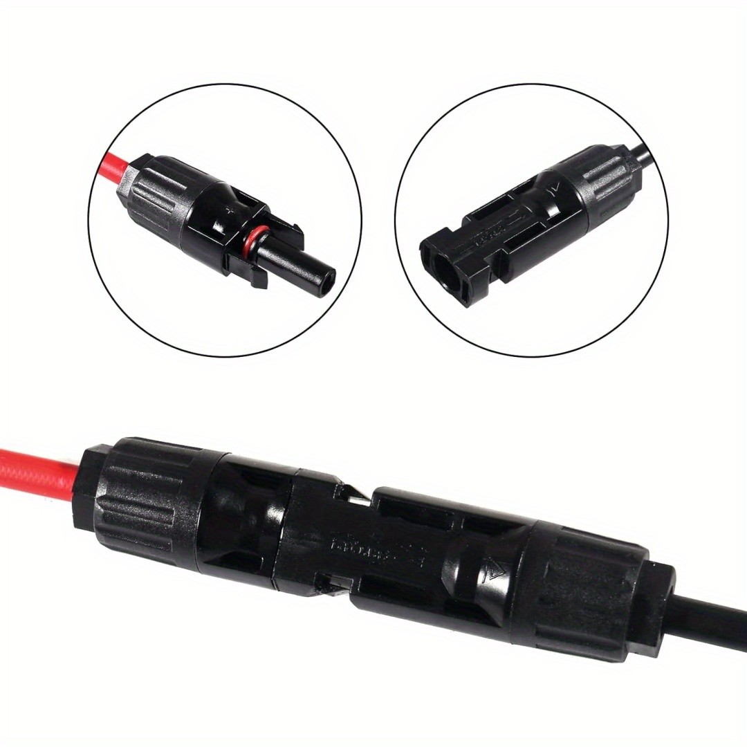 Solar Connector Y Branch Plug 1 to 2 Plug for PV Panel Parallel Connection