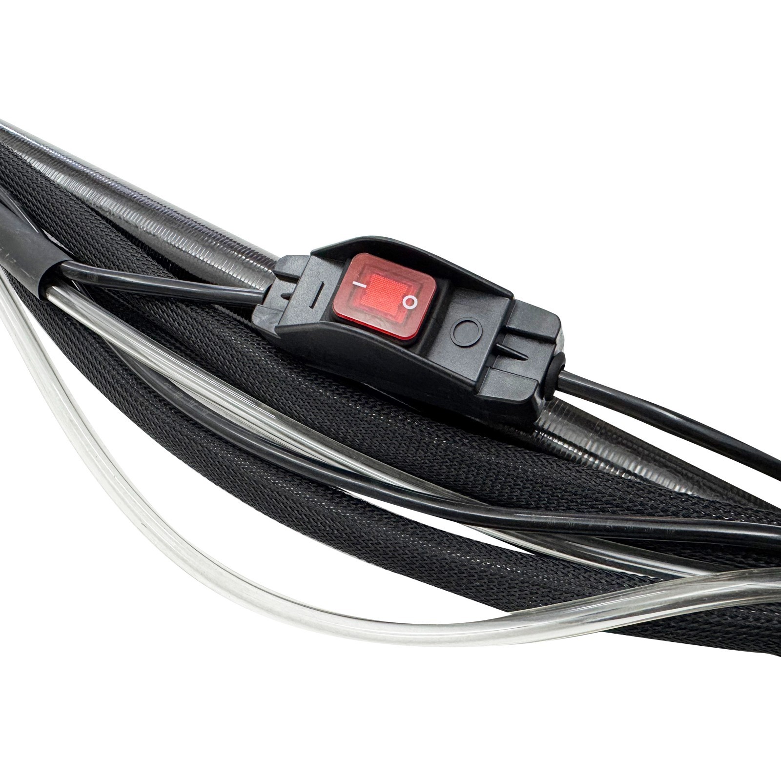 110V Solar Panel Cleaner 3.5m Pole 1.1m Brush for Roof PV System