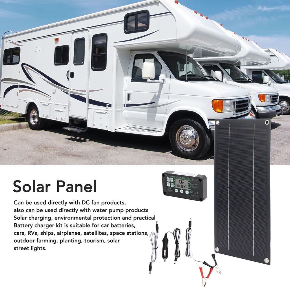 High Efficiency 600W Solar Panel Kit For Car RV for CARAVAN Battery And