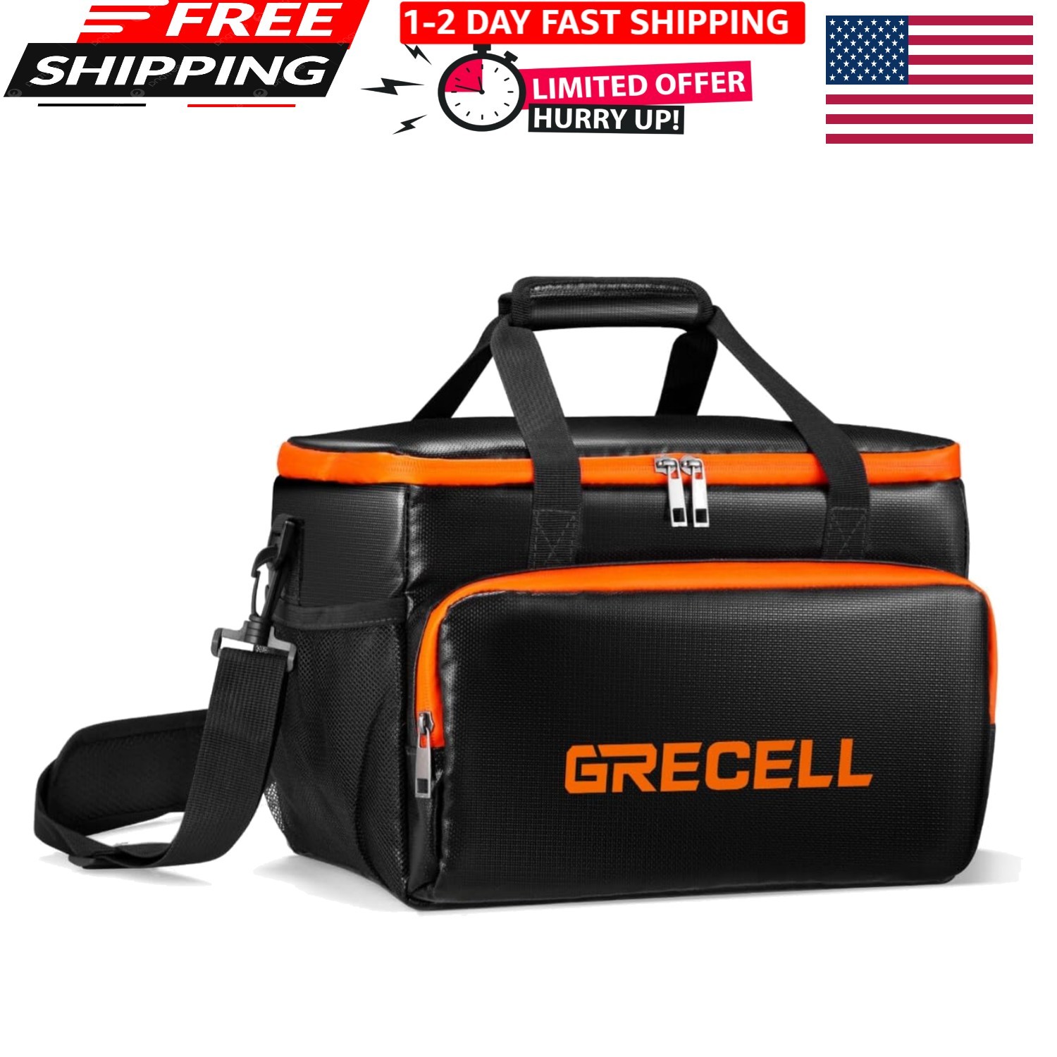 Fireproof Carrying Case Bag Compatible with Jackery Explorer240/300/160/500/A…