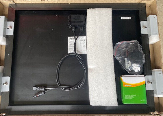 WAAREE WSBC-50 CEYONE SOLAR KIT w/30A CHARGE CONTROLLER & ROOFTOP BOX