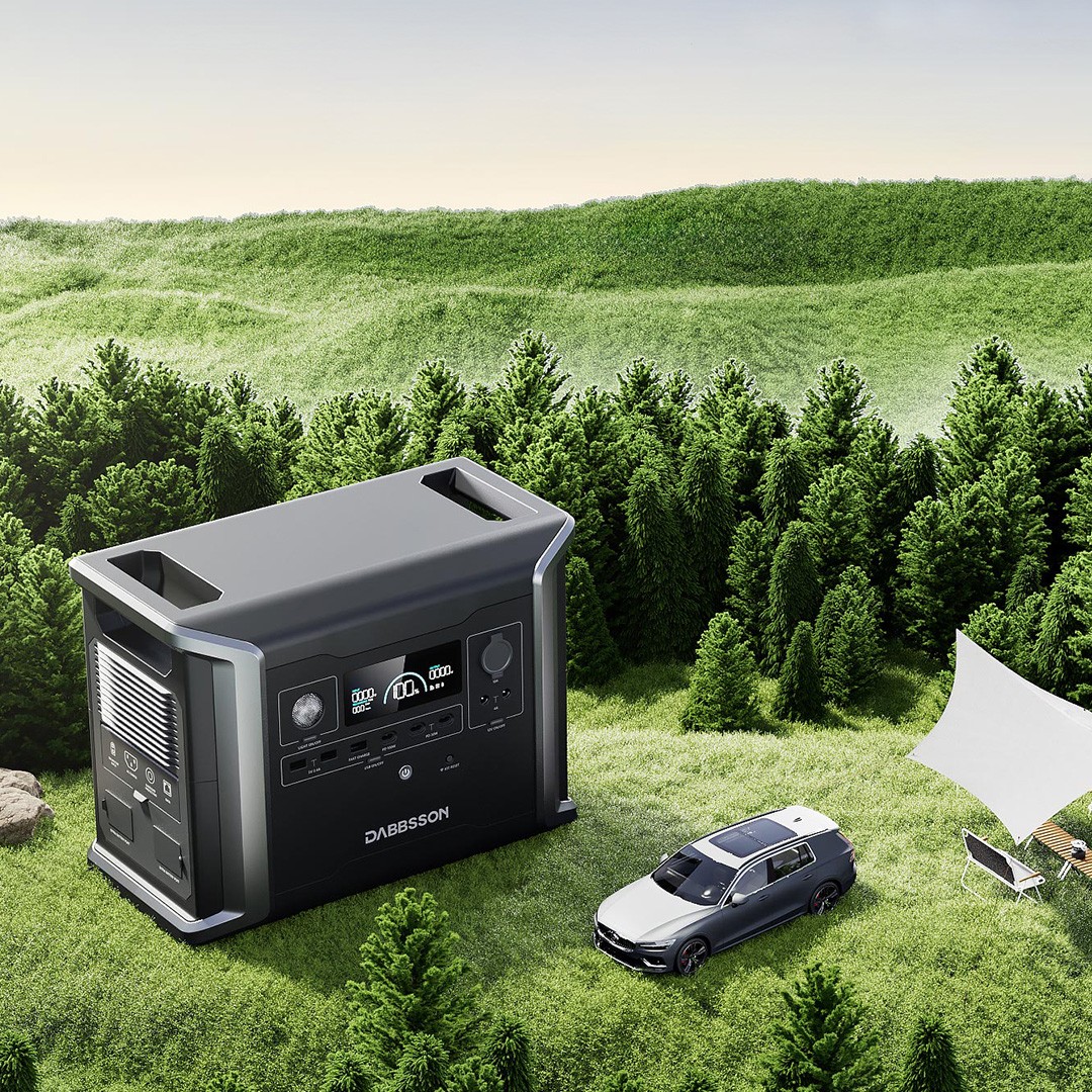 Dabbsson 3030Wh 1200W Portable Power Station Solar Generator w/ Backup Battery