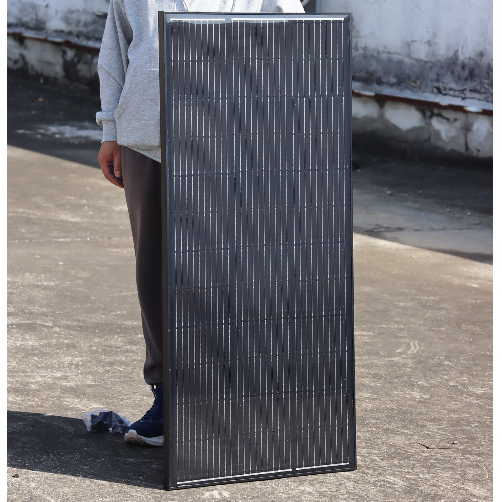 150W Solar Panel Monocrystalline 12V Battery Charging for Home RV Boat Not Glass