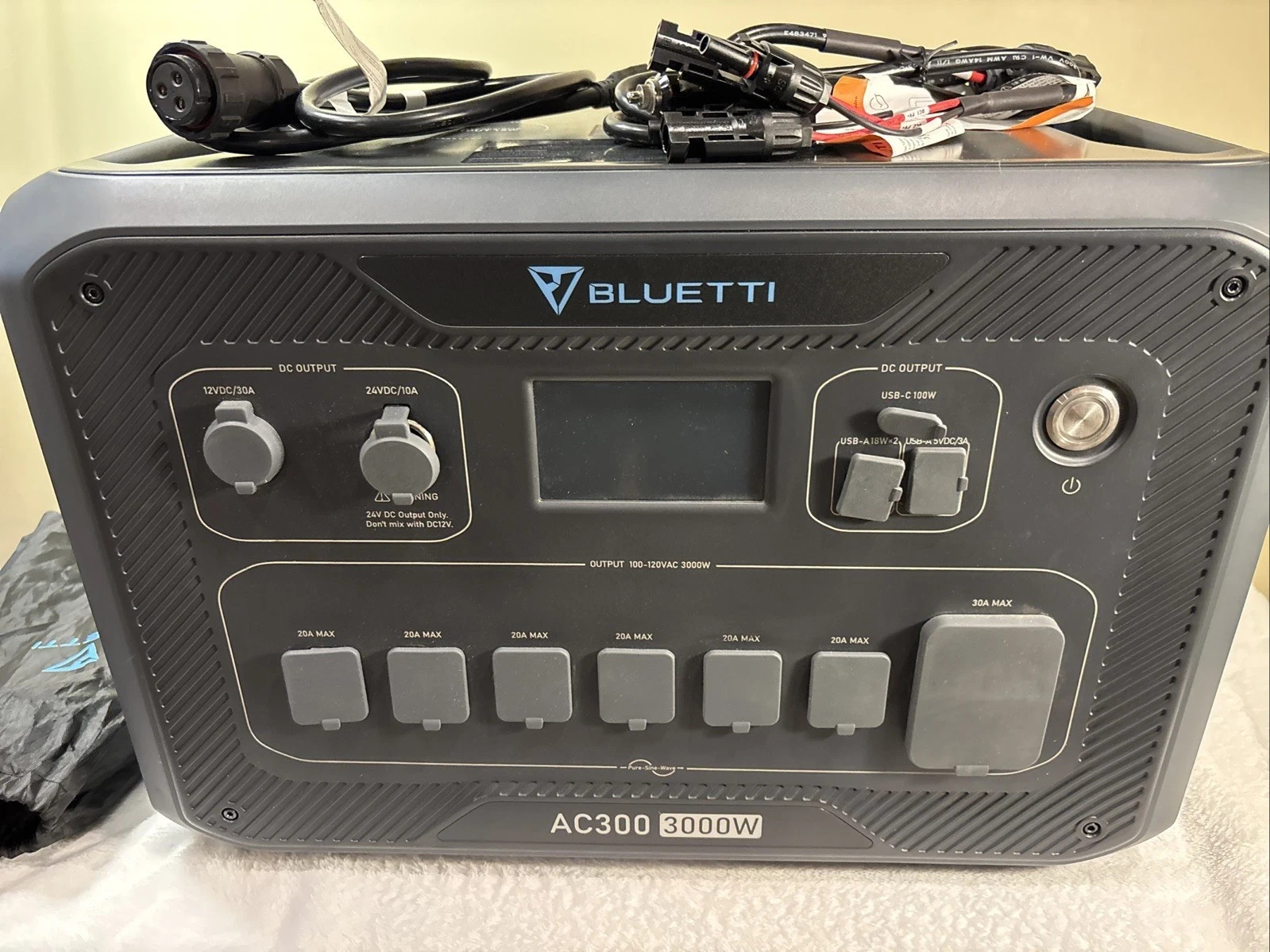 BLUETTI AC300 Generator 3000W Inverter Module UPS Home Backup Power- Only AC300