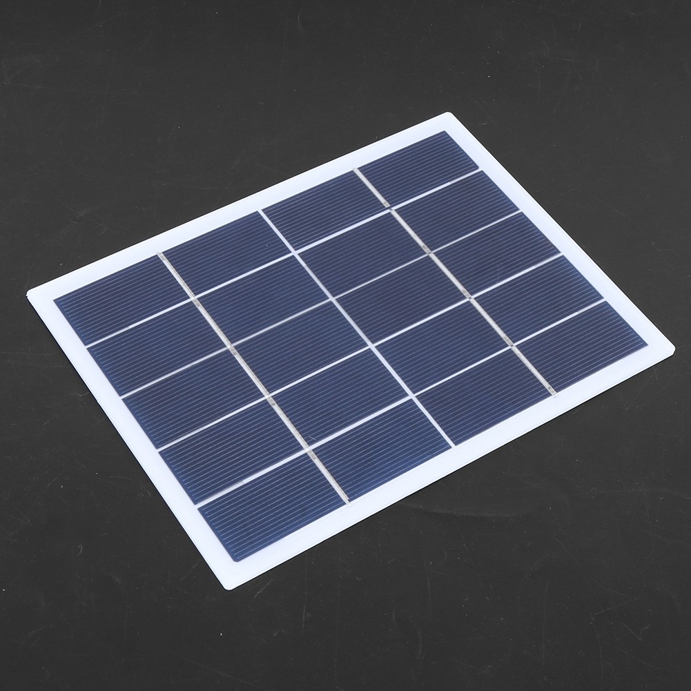 3W 5V Polycrystalline Silicon Solar Panel Solar Laminate DIY DC Output Charg NEW