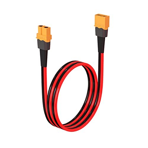 12AWG XT60 Extension Cable 2 6 10 20 35 50 75 2FT 12AWG XT60 Extension Cable