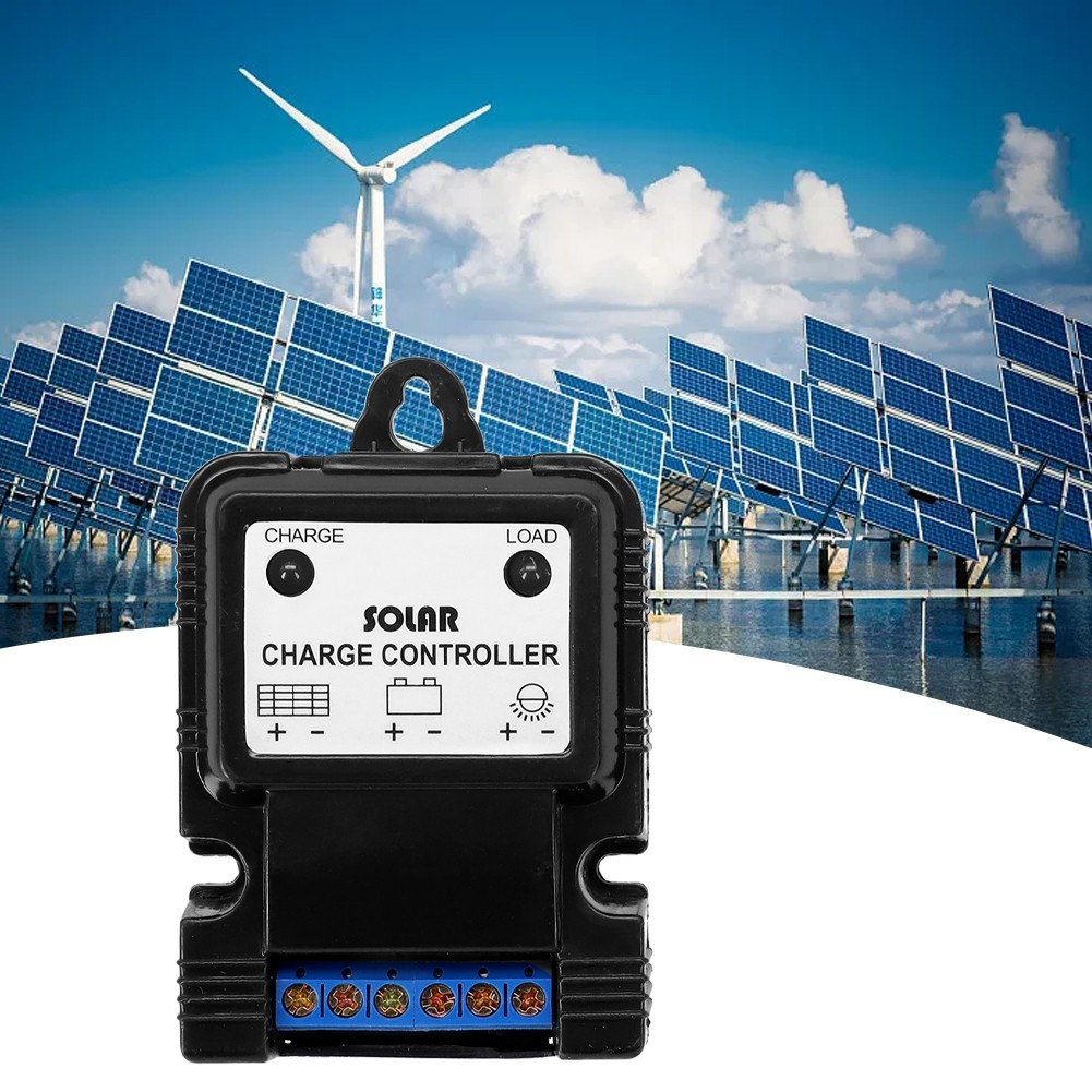 Solar Panel Charger Controller 6V/12V LED Indicator Solar Charge Controller