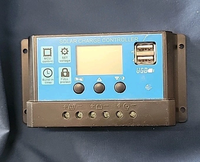 2 TWO MPPT Solar Panel Regulator Controller Auto Focus Tracking 30-100A 12V/24V